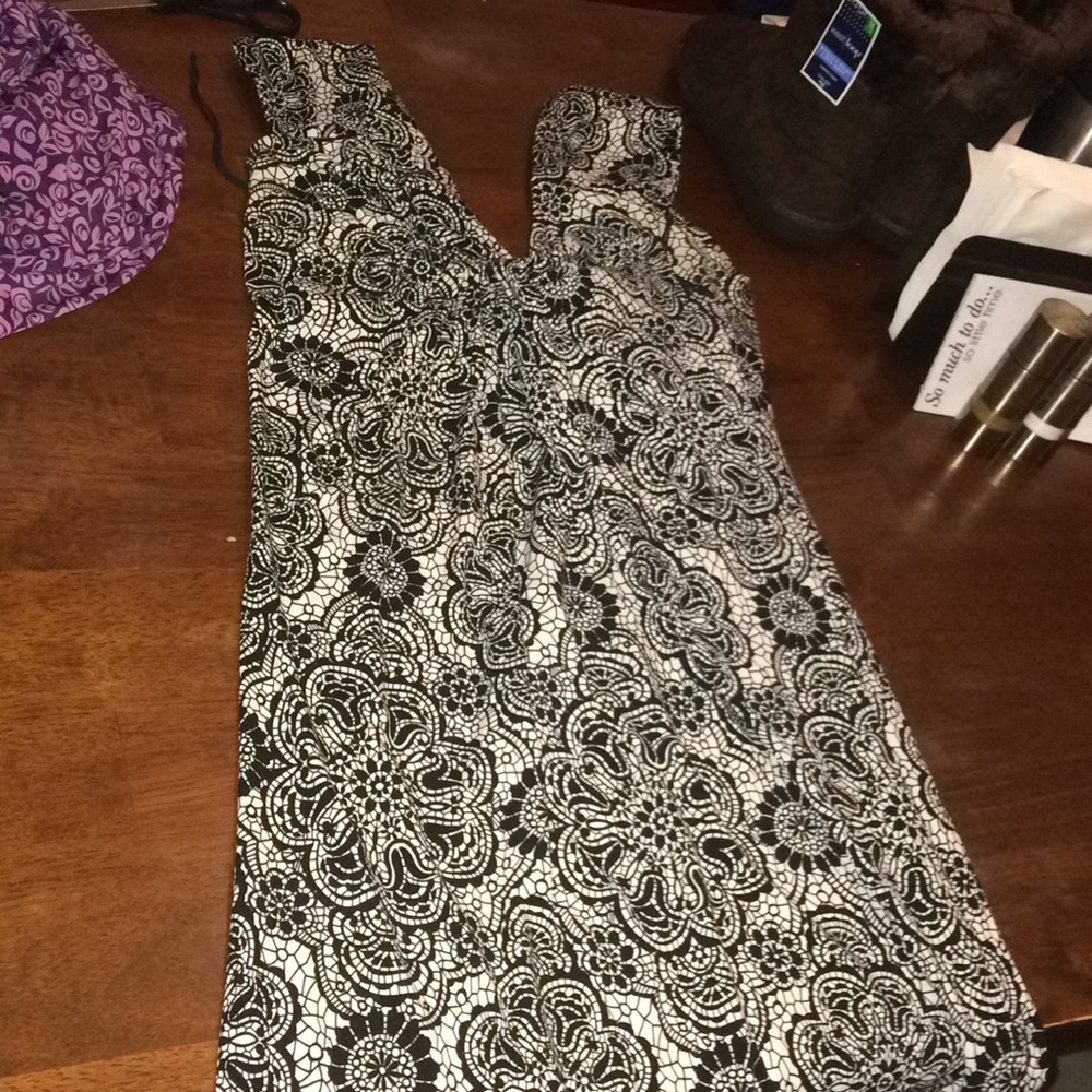 DressBarn black and white dress - Picture 1 of 2